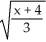 <strong>Give the equation of the graph that results from the scaling the graph of y = so that vertical distances are divided by 5 and the horizontal distances are multiplied by 3.</strong> A) 5y = B) y = 5 C) 5y = D) 5y = E) y = 5