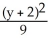Identify and sketch the curve represented by the equation + = 1.