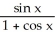 Simplify the expression csc x -   .