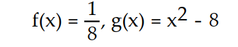 <strong>Express the given function as a composite of functions f and g such that y = f(g(x)). -y = </strong> A) B) C) D)
