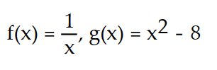 <strong>Express the given function as a composite of functions f and g such that y = f(g(x)). -y = </strong> A) B) C) D)