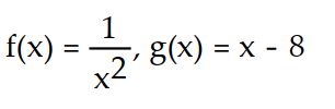 <strong>Express the given function as a composite of functions f and g such that y = f(g(x)). -y = </strong> A) B) C) D)