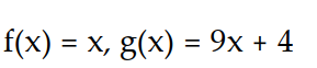 <strong>Express the given function as a composite of functions f and g such that y = f(g(x)). -y = </strong> A) B) C) D)