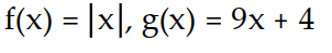 <strong>Express the given function as a composite of functions f and g such that y = f(g(x)). -y = </strong> A) B) C) D)