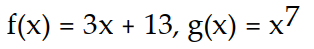<strong>Express the given function as a composite of functions f and g such that y = f(g(x)). -y = </strong> A) B) C) D)