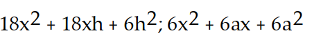 <strong>Simplify the difference quotients and for the following function. Rationalize the numerator when necessary. -f(x) = 6 </strong> A) B) C) D)