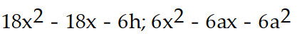 <strong>Simplify the difference quotients and for the following function. Rationalize the numerator when necessary. -f(x) = 6 </strong> A) B) C) D)