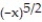 <strong>Graph the function. Determine the symmetry, if any, of the function. -y = </strong> A)No symmetry B)No symmetry C) Symmetric about the y-axis D) Symmetric about the y-axis