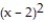 <strong>Solve the problem. -The accompanying figure shows the graph of y = shifted to a new position. Write the equation for the new graph. </strong> A) y = B) y = x<sup>2</sup> - 2 C) y = D) y = x<sup>2</sup> + 2