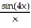 <strong>Use the table of values of f to estimate the limit. -Let f(x) = , find f(x). _</strong> A)limit = 4 B) limit does not exist C) limit = 3.5 D) limit = 0