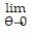 <strong>Use the table of values of f to estimate the limit. -Let f( \theta ) = , find f( \theta ). </strong> A) limit = 5 B) limit = 8.7758256 C) limit = 0 D) limit does not exist