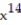 <strong>Find the derivative. -y = x<sup>14</sup></strong> A) 14 B) 13 C) 14x<sup>14</sup> D) 13