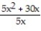 <strong>Find the derivative of the function by first expanding or simplifying the expression. -f(x) = </strong> A) f'(x) = x + 6 B) f'(x) = 1 C) f'(x) = 10x D) f'(x) = 5
