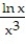 <strong>Find the extreme values of the function and where they occur. -y = </strong> A) Absolute minimum value is at x = ; no maximum value. B) Absolute maximum value is at x = ; no minimum value. C) Absolute maximum value is at x = ; absolute minimum value is 0 at x = 1. D) None