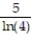 <strong>Find the value or values of c that satisfy the equation   =   (c) in the conclusion of the Mean Value Theorem for the function and interval.  -f(x) = ln (x - 3), [ 4, 8]</strong> A) c =   + 3 B) c =   + 3 C) c =   + 3 D) c =   + 3 <div style=padding-top: 35px> 