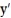 <strong>For the given expression , find y'' and sketch the general shape of the graph of y = f(x). -y' = - 1 </strong> A) B) C) D)
