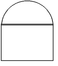Choose the one alternative that best completes the statement or answers the question. -A window is in the form of a rectangle surmounted by a semicircle. The rectangle is of clear glass, whereas the semicircle is of tinted glass that transmits only one-third as much light per unit area as clear glass does. The total perimeter is fixed. Find the proportions of the window that will admit the most light. Neglect the thickness of the frame.