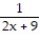 Find the linearization L(x) of f(x) at x = a. -f(x) = , a = 0