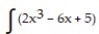 Find the most general antiderivative.       -  dx