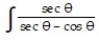  Find the most general antiderivative.       -  d \theta