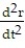 Solve the initial value problem.  -  =   ;   = 4, r(1) = 5