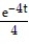 <strong>Find the general solution of the differential equation. Use C, C1, C2, . . . to denote arbitrary constants. If used, do not simplify hyperbolic functions. -y'(t) = 3 + </strong> A) y = 3t - + C B) y = 3t + + C C) y = -4 + C D) y = 3 - + C