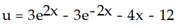 <strong>Solve the initial value problem. -u''(x) = 12 - 12 , u(0) = 12, u'(0) = 16</strong> A) B) C) D)