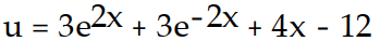 <strong>Solve the initial value problem. -u''(x) = 12 - 12 , u(0) = 12, u'(0) = 16</strong> A) B) C) D)