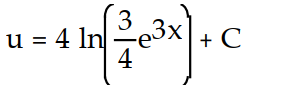 <strong>Find the general solution of the equation. Express the solution explicitly as a function of the independent variable. - </strong> A) B) C) D)