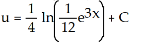 <strong>Find the general solution of the equation. Express the solution explicitly as a function of the independent variable. - </strong> A) B) C) D)