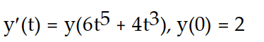 <strong>Solve the initial value problem, if possible. - </strong> A) y = 2 B) y = 2 ln( + ) C)y = 2 D) y =