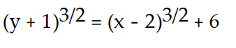 <strong>Solve the initial value problem and leave the solution in implicit form. - (x) = , y( 3) = 24</strong> A) B) C) D)