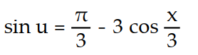 <strong>Solve the initial value problem and leave the solution in implicit form. - (x) = sec u sin , u( 6 \pi ) = \pi </strong> A) B) C) D)