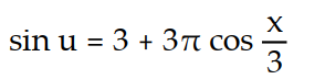 <strong>Solve the initial value problem and leave the solution in implicit form. - (x) = sec u sin , u( 6 \pi ) = \pi </strong> A) B) C) D)