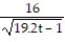 <strong>Solve the problem. -Let y(t) be the concentration of a substance in a chemical reaction. The change in the concentration, under appropriate conditions, is modeled by the equation where k > 0 is a rate constant and the positive integer n is the order of the reaction. Solve the initial value problem for a third-order reaction , assuming y(0) = 4 and k = 0.6.</strong> A) y = B) y = - C) y = D) y =