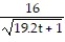 <strong>Solve the problem. -Let y(t) be the concentration of a substance in a chemical reaction. The change in the concentration, under appropriate conditions, is modeled by the equation where k > 0 is a rate constant and the positive integer n is the order of the reaction. Solve the initial value problem for a third-order reaction , assuming y(0) = 4 and k = 0.6.</strong> A) y = B) y = - C) y = D) y =