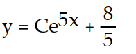 <strong>Find the general solution of the equation. - (t) - = -8</strong> A) B) C) D)