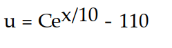 <strong>Find the general solution of the equation. - (x) = 10u + 11</strong> A) B) C) D)