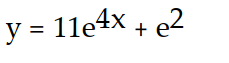 <strong>Solve the initial value problem. - (t) = 4y - 8, y(0) = 11</strong> A) B) C) D)