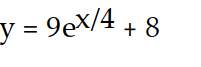 <strong>Solve the initial value problem. - (t) = 4y - 8, y(0) = 11</strong> A) B) C) D)