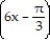<strong>Choose the one alternative that best completes the statement or answers the question. Evaluate the integral - </strong> A) -6 sin + C B) - cos + C C) 6 cos + C D) sin + C