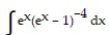 <strong>Choose the one alternative that best completes the statement or answers the question. Evaluate the integral - </strong> A) + C B)- + C C) + C D) - + C