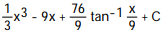 <strong>Choose the one alternative that best completes the statement or answers the question. Evaluate the integral - </strong> A) B) C) D)