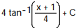 <strong>Choose the one alternative that best completes the statement or answers the question. Evaluate the integral - </strong> A) B) C) D)