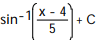 <strong>Choose the one alternative that best completes the statement or answers the question. Evaluate the integral - </strong> A) B) C) D)