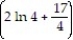  <strong>Solve the problem.  -Consider the region R bounded by the graph of f(x) =   on the interval [0, 3]. Find the volume of the solid formed when R is revolved about the y-axis.</strong> A)   \pi   B) 2 \pi    C) \pi    D) 2 \pi   <div style=padding-top: 35px>  