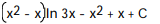 <strong>Evaluate the integral. - </strong> A) B) C) D)