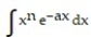 <strong>Use integration by parts to establish a reduction formula for the integral. - </strong> A) B) C) D)