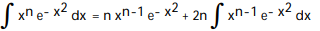 <strong>Use integration by parts to establish a reduction formula for the integral. - </strong> A) B) C) D)