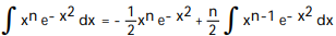 <strong>Use integration by parts to establish a reduction formula for the integral. - </strong> A) B) C) D)